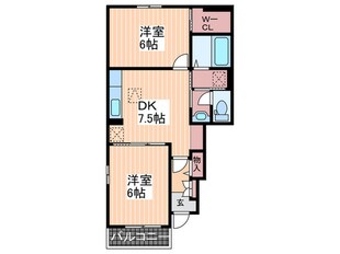 ガーデンハウスエクセレントCの物件間取画像